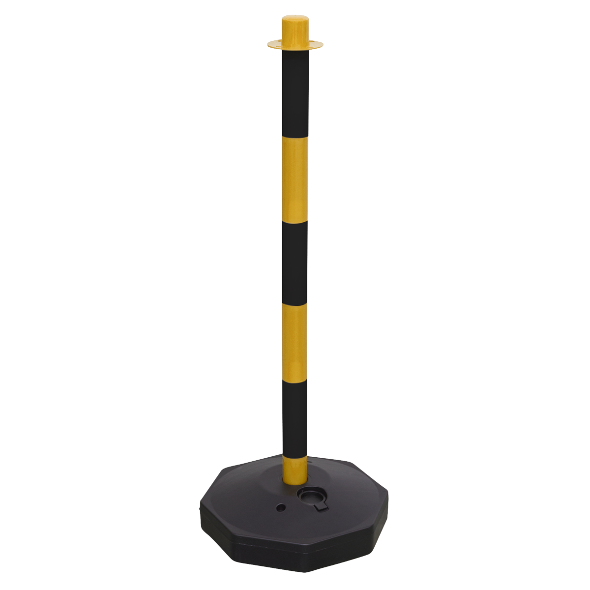 Post with Base - Black/Yellow BYPB01