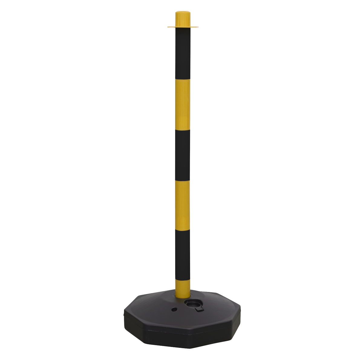 Post with Base - Black/Yellow BYPB01