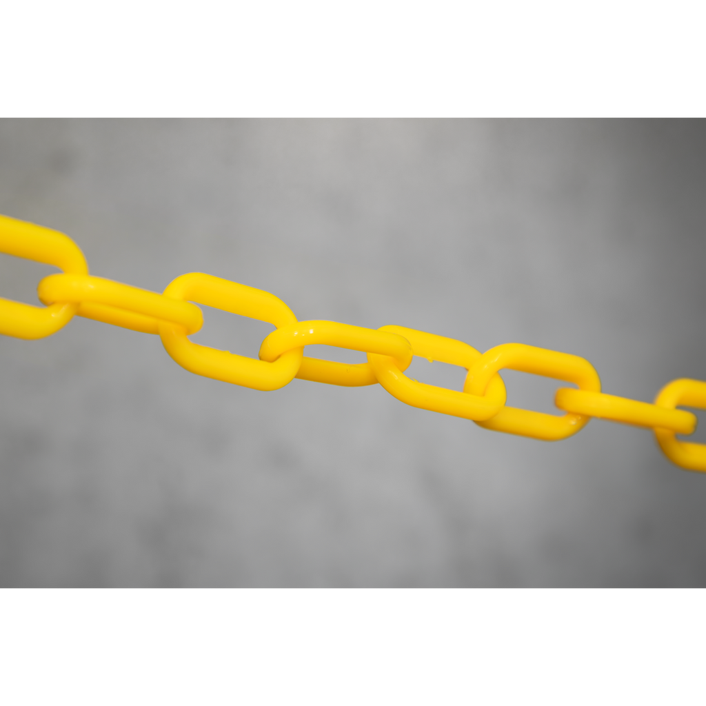 Post & Chain Kit 25m - Black/Yellow BYSBKIT