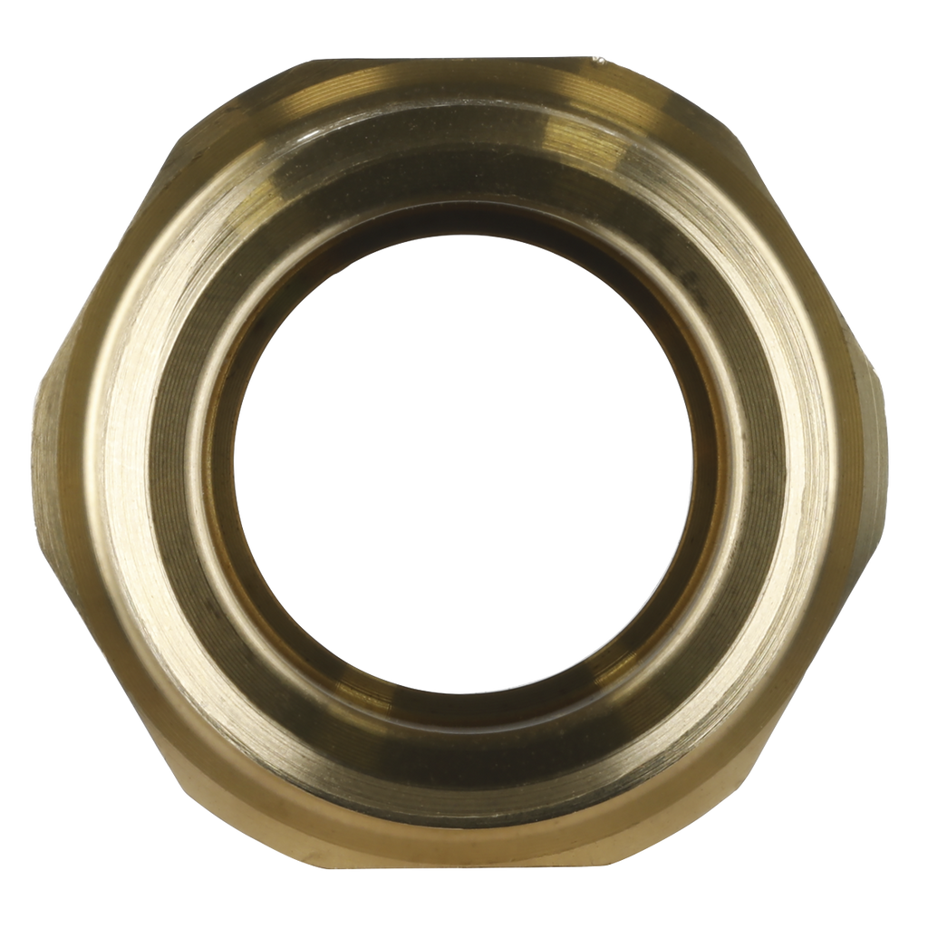 John Guest® Brass Straight Adaptor 15mm x 1/2"BSPT CAS15BSA