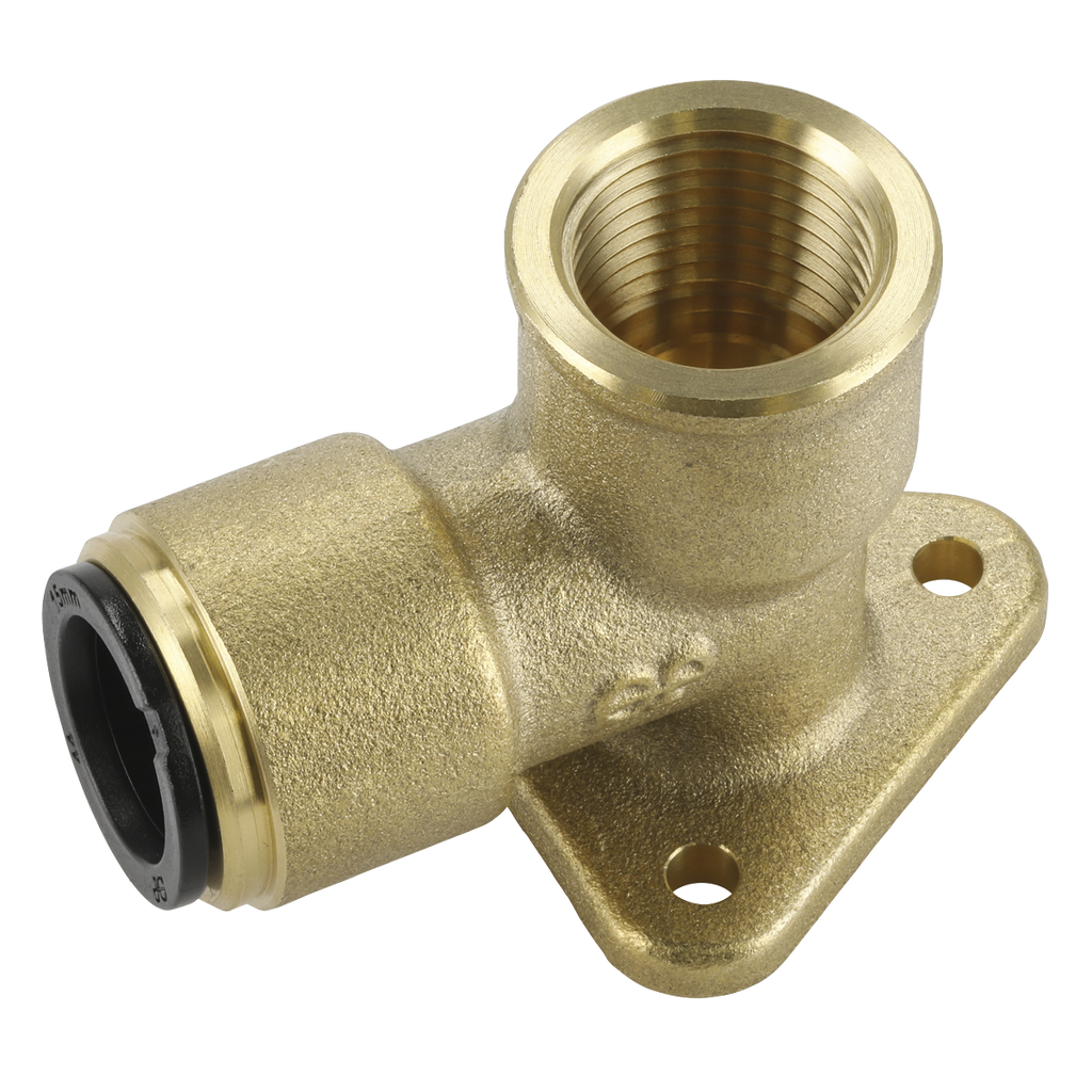 John Guest® Brass Wingback Elbow 15mm x 1/2"BSP CAS15BWE