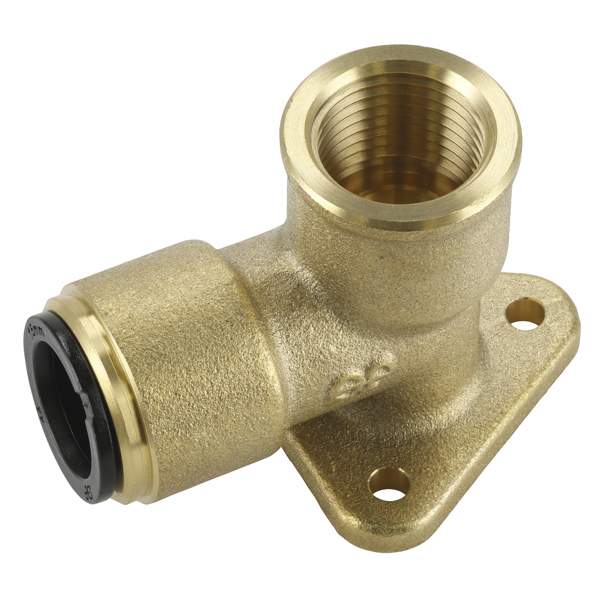 John Guest® Brass Wingback Elbow 15mm x 1/2"BSP CAS15BWE