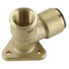 John Guest® Brass Wingback Elbow 15mm x 1/2"BSP CAS15BWE