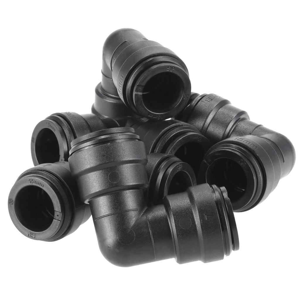 John Guest® Equal Elbow 15mm - Pack of 5 CAS15EE