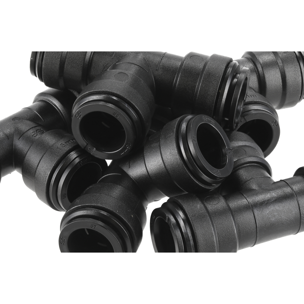 John Guest® Equal Tee 15mm - Pack of 5 CAS15ET