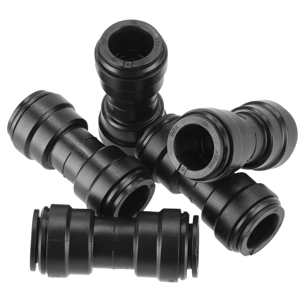 John Guest® Straight Connector 15mm - Pack of 5 CAS15SC