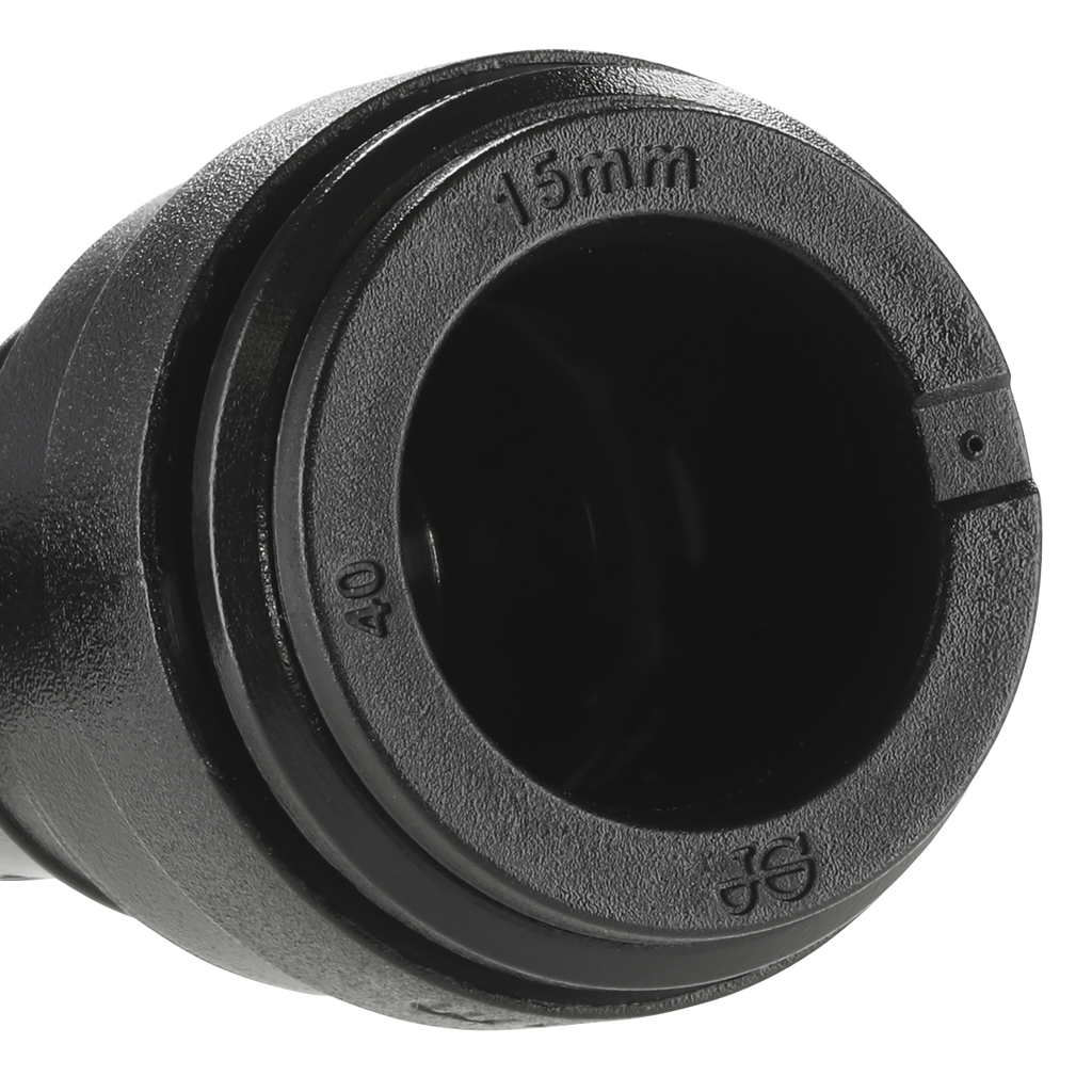 John Guest® Stem Elbow 15mm - Pack of 2 CAS15SE