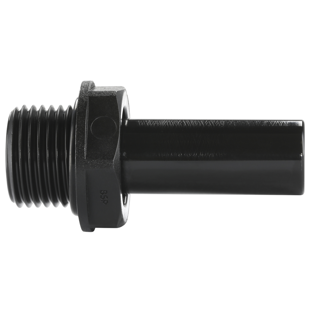John Guest® Stem Adaptor 15mm x 1/2"BSP - Pack of 2 CAS15STA