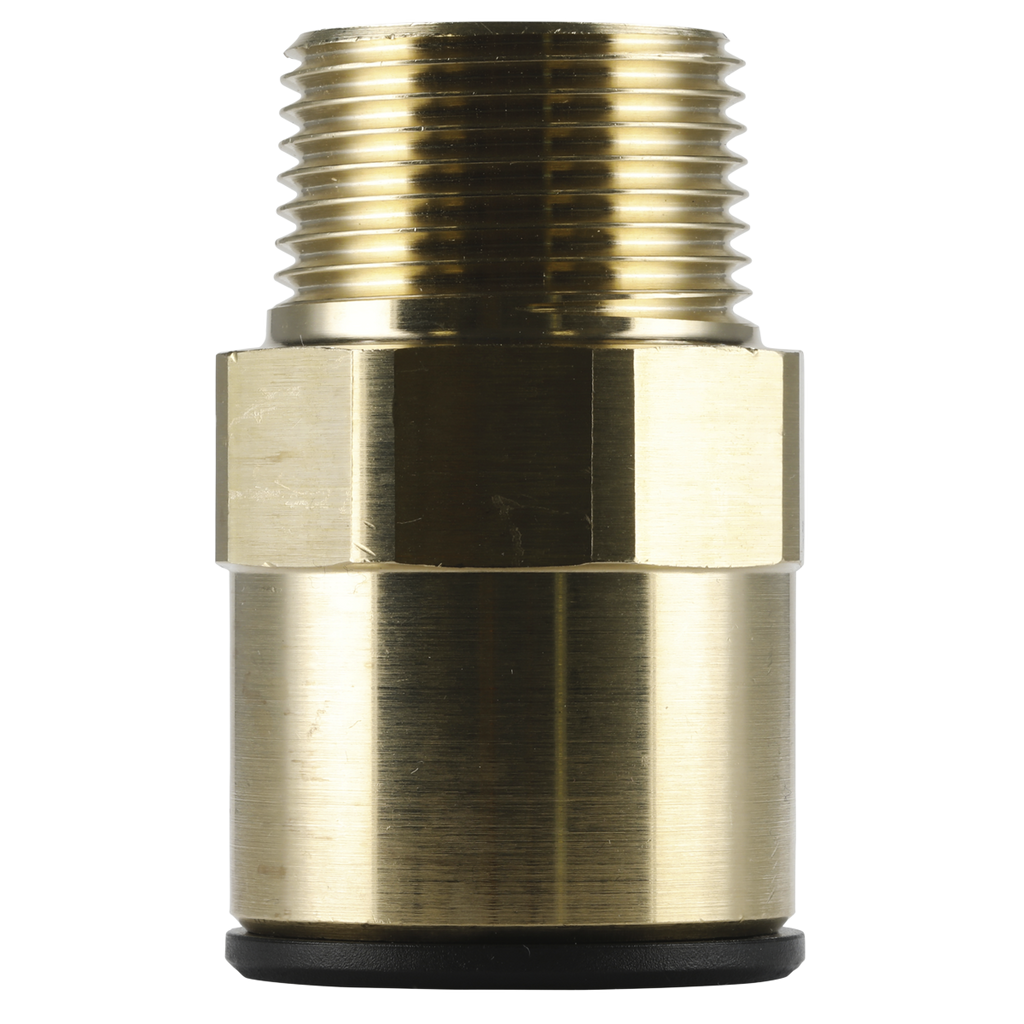 John Guest® Brass Straight Adaptor 22mm x 3/4"BSPT CAS22BSA