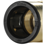 John Guest® Brass Straight Adaptor 22mm x 3/4"BSPT CAS22BSA