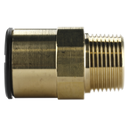 John Guest® Brass Straight Adaptor 22mm x 3/4"BSPT CAS22BSA