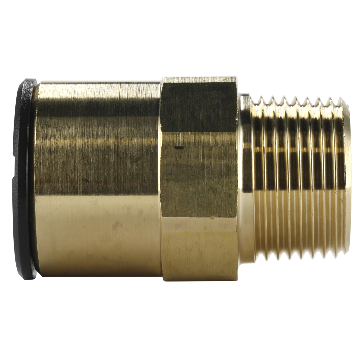 John Guest® Brass Straight Adaptor 22mm x 3/4"BSPT CAS22BSA