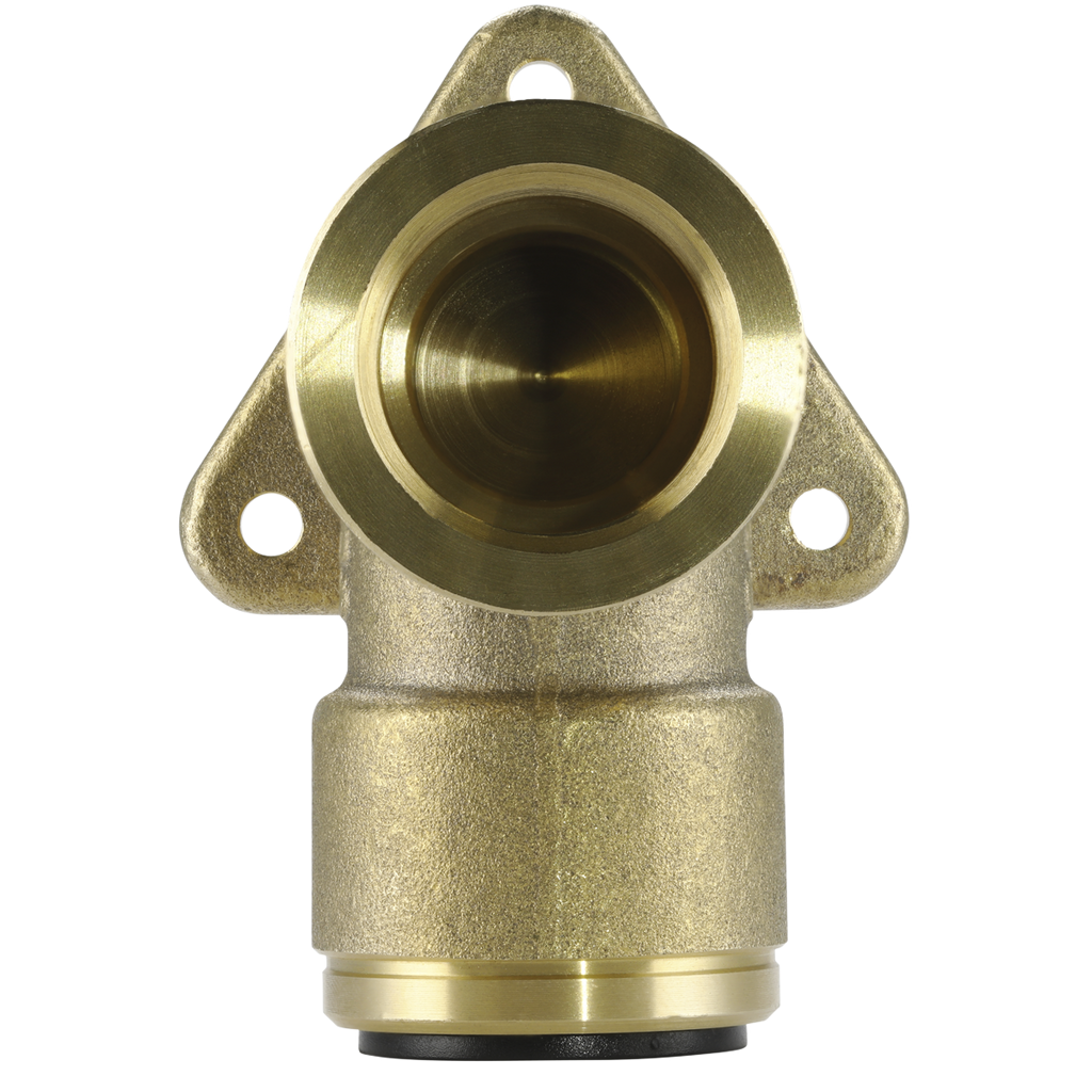 John Guest® Brass Wingback Elbow 22mm x 3/4"BSP CAS22BWE