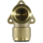 John Guest® Brass Wingback Elbow 22mm x 3/4"BSP CAS22BWE
