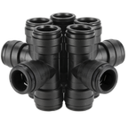 John Guest® Equal Tee 22mm - Pack of 5 CAS22ET