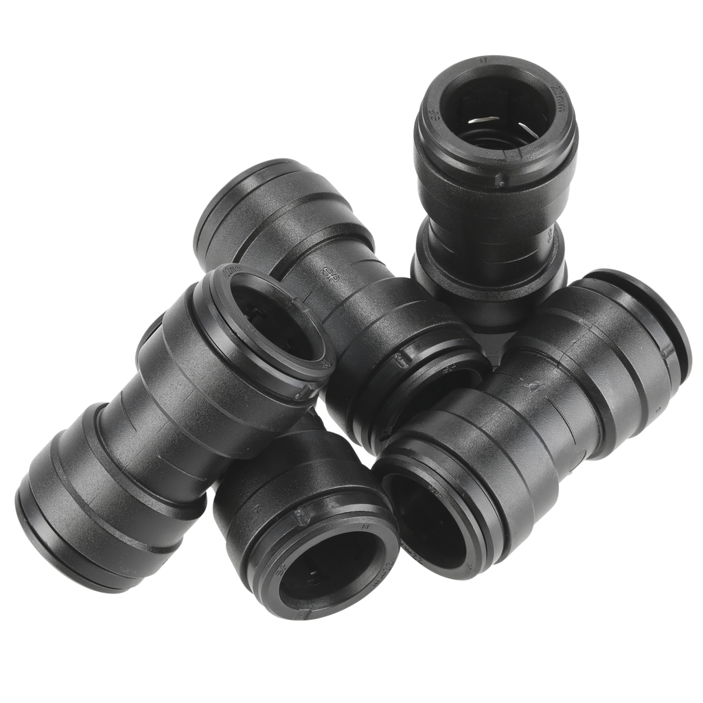 John Guest® Straight Connector 22mm - Pack of 5 CAS22SC
