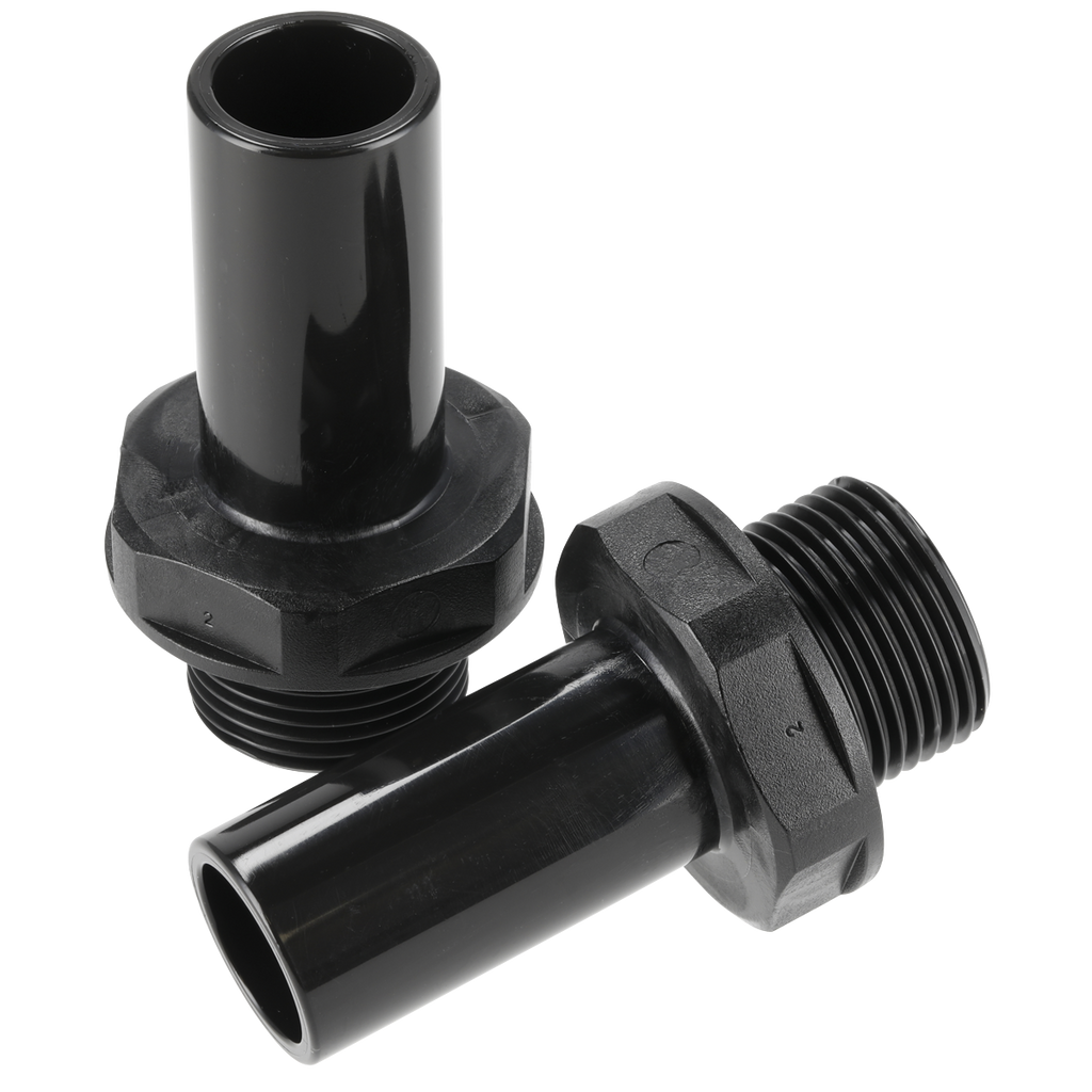 John Guest® Stem Adaptor 22mm x 3/4"BSP - Pack of 2 CAS22STA