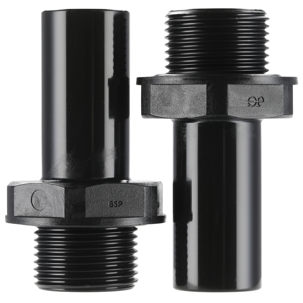 John Guest® Stem Adaptor 22mm x 3/4"BSP - Pack of 2 CAS22STA