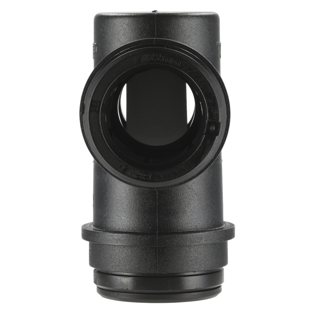 John Guest® Equal Water Trap Tee 22mm CAS22WTT