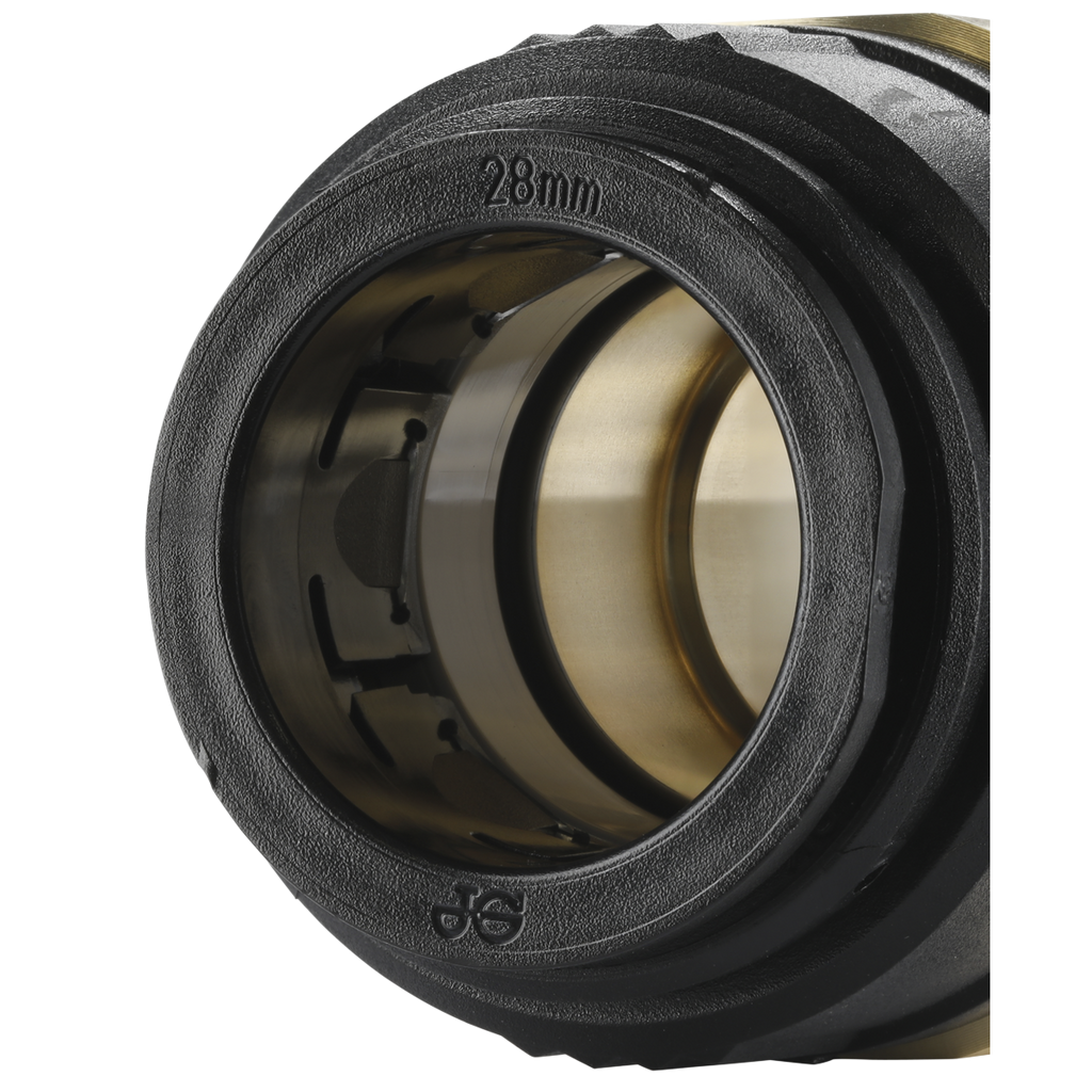 John Guest® Brass Straight Adaptor 28mm x 1"BSPT CAS28BSA