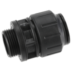 John Guest® Straight Adaptor 28mm x 1"BSP - Pack of 2 CAS28SA