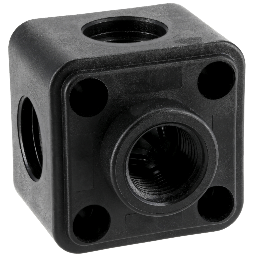John Guest® Porting Block 5 x 1/2"BSP Connection CASPB