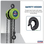 2.5m Chain Block 0.5 Tonne CB500E