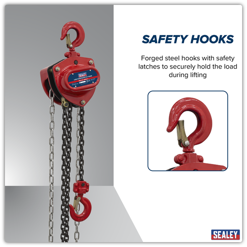 2.5m Chain Block 0.5 Tonne CB500