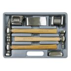Drop-Forged Panel Beating Set with Hickory Shafts 7pc CB507