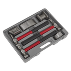 Drop-Forged Panel Beating Set with Fibreglass Shafts 7pc CB707