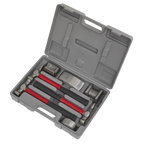 Drop-Forged Panel Beating Set with Fibreglass Shafts 7pc CB707