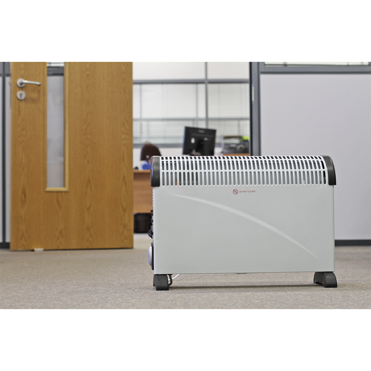 Convector Heater with Turbo, Timer & Thermostat 2000W/230V CD2005TT