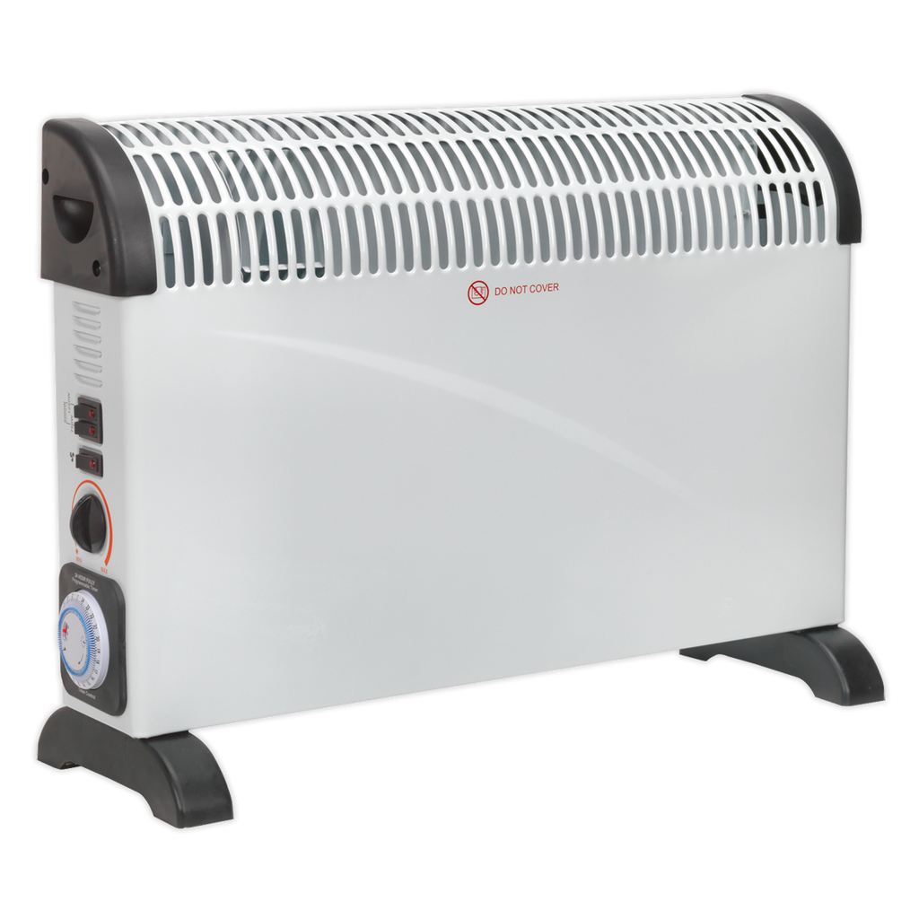 Convector Heater with Turbo, Timer & Thermostat 2000W/230V CD2005TT