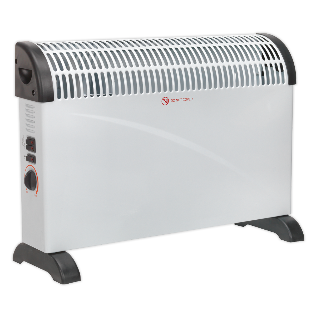 Convector Heater with 3 Heat Settings Thermostat & Turbo Fan 2000W CD2005T