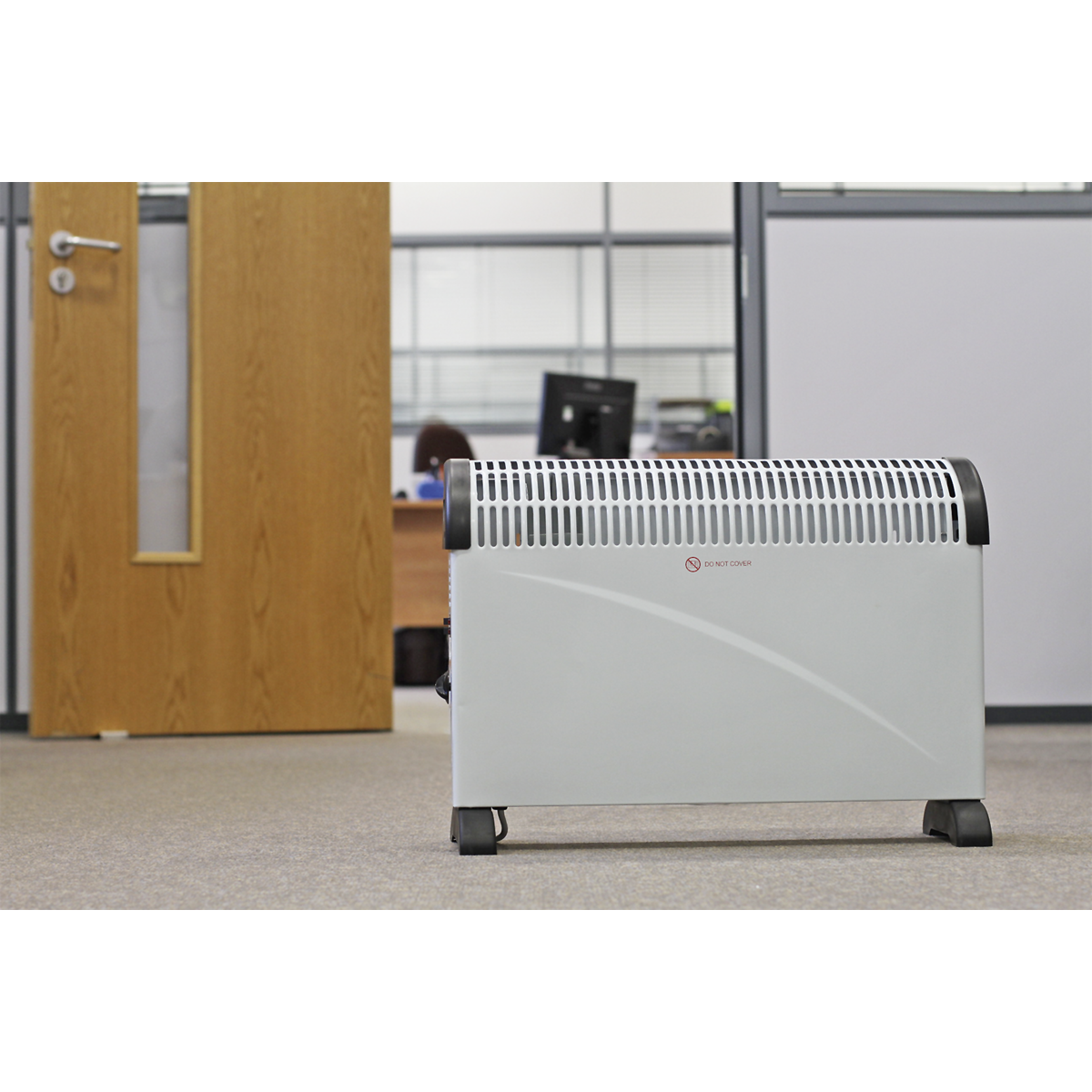 Convector Heater with 3 Heat Settings Thermostat 2000W/230V CD2005