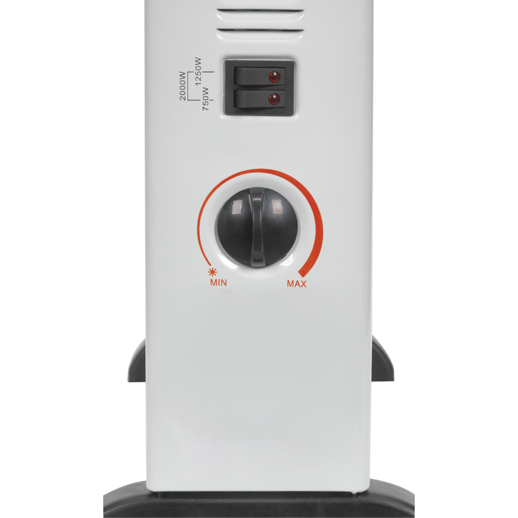 Convector Heater with 3 Heat Settings Thermostat 2000W/230V CD2005