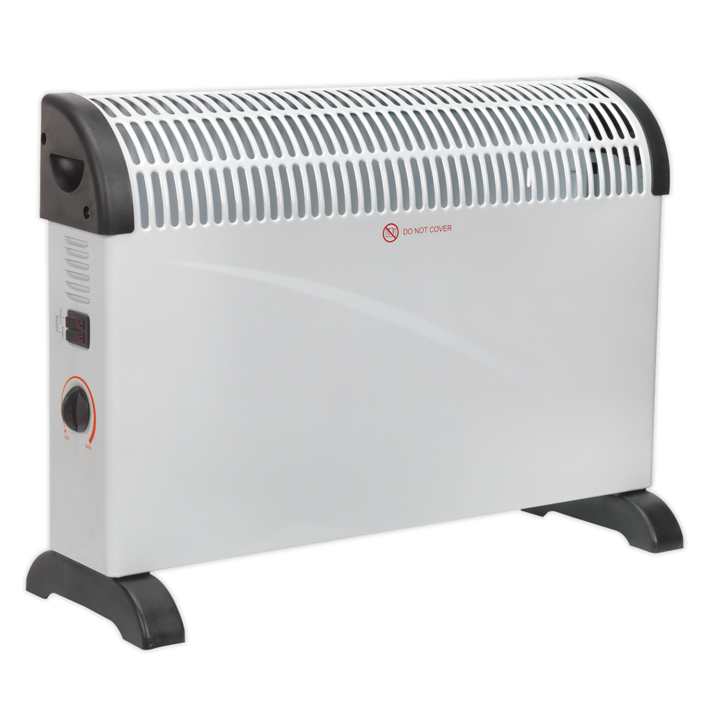 Convector Heater with 3 Heat Settings Thermostat 2000W/230V CD2005