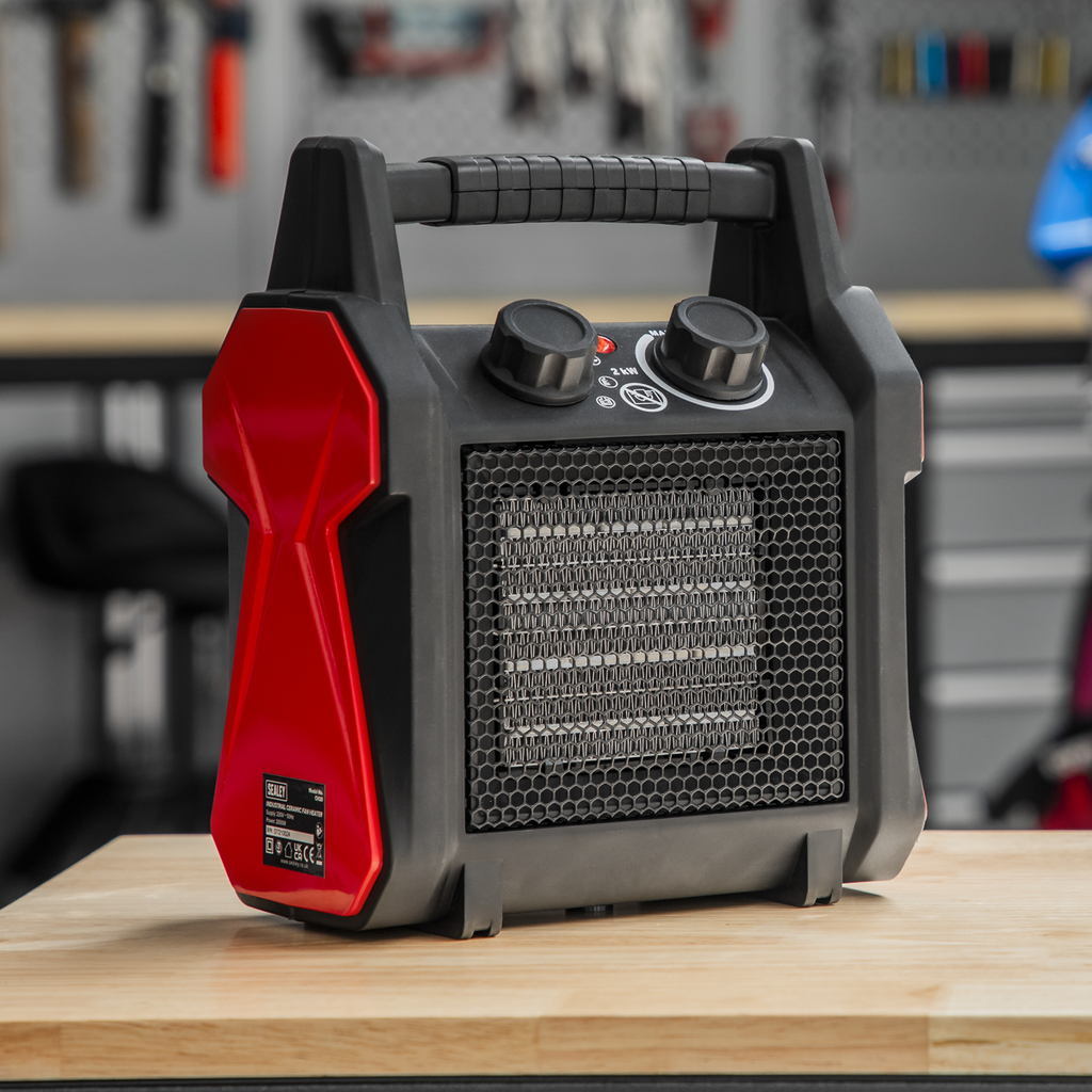 Industrial Ceramic Fan Heater 2000W/230V CH20