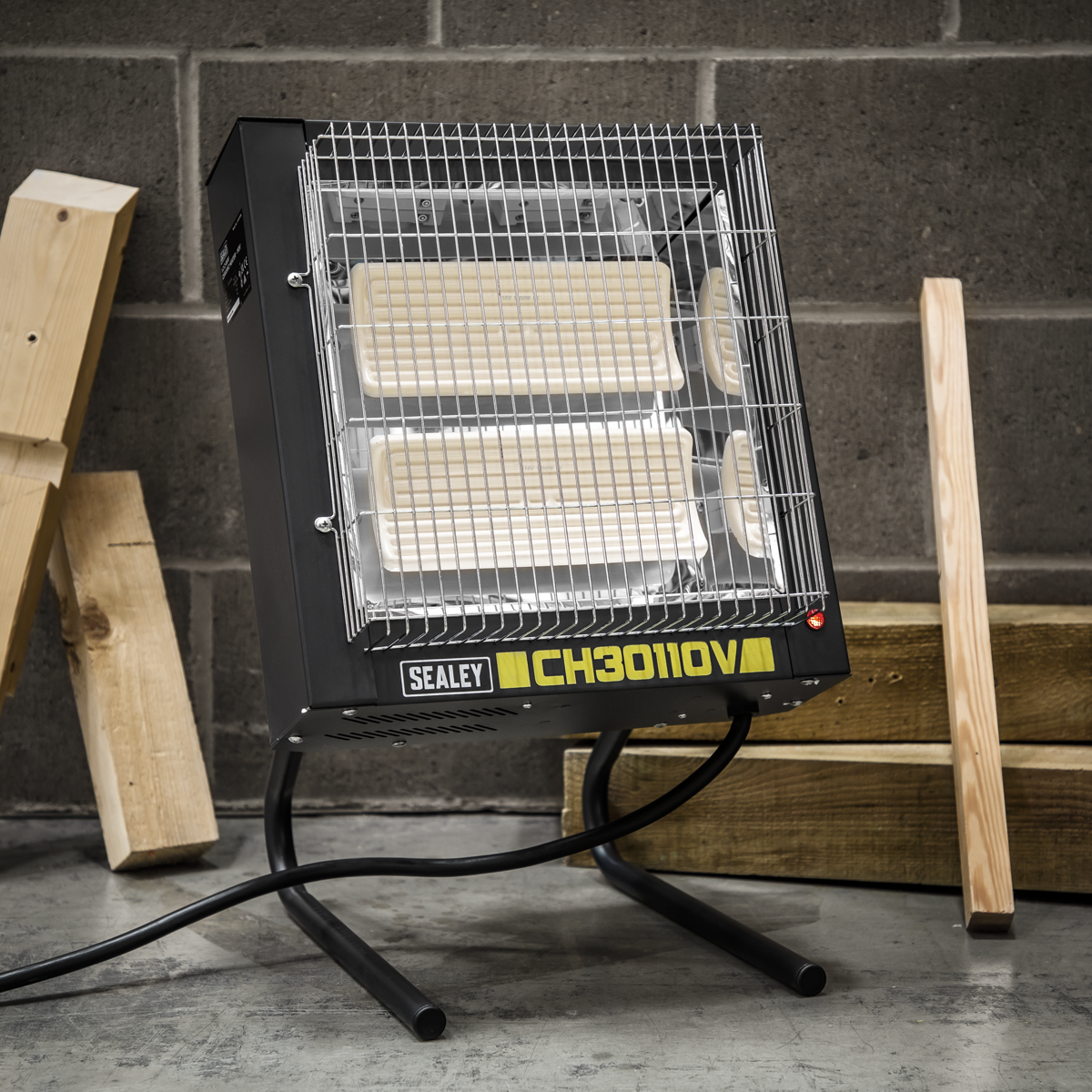 Ceramic Heater 1.2/2.4kW, 110V CH30110V