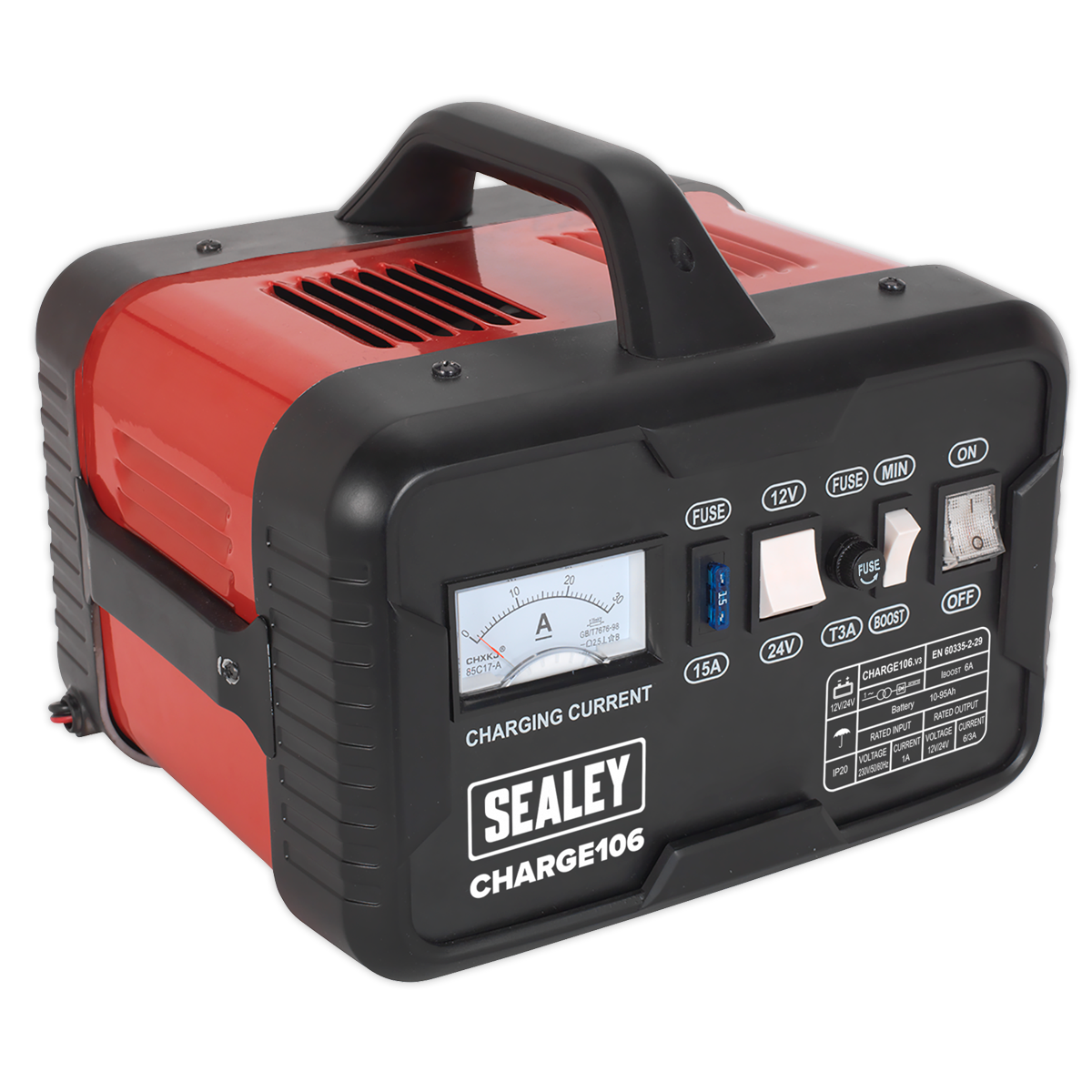 12/24V Battery Charger 8A 230V CHARGE106