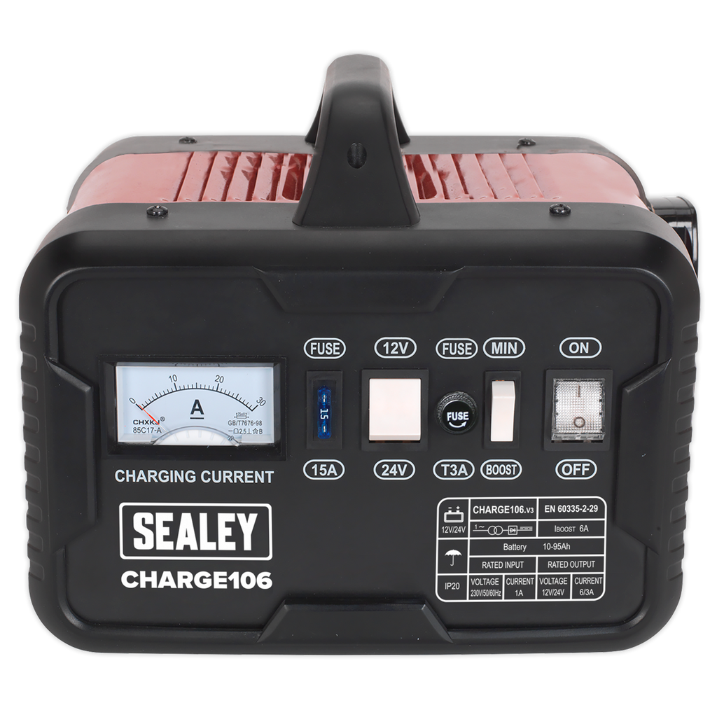 12/24V Battery Charger 8A 230V CHARGE106