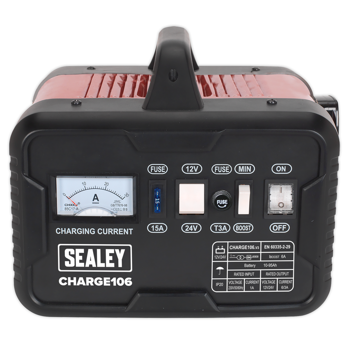 12/24V Battery Charger 8A 230V CHARGE106