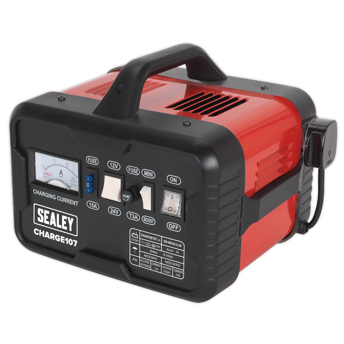12/24V Battery Charger 11A 230V CHARGE107