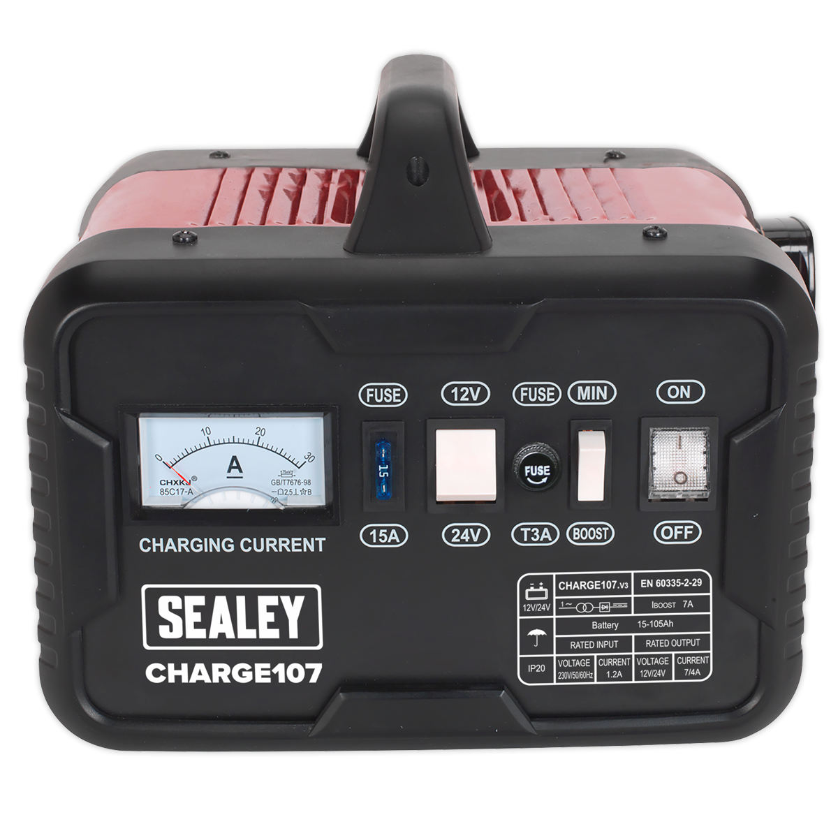 12/24V Battery Charger 11A 230V CHARGE107