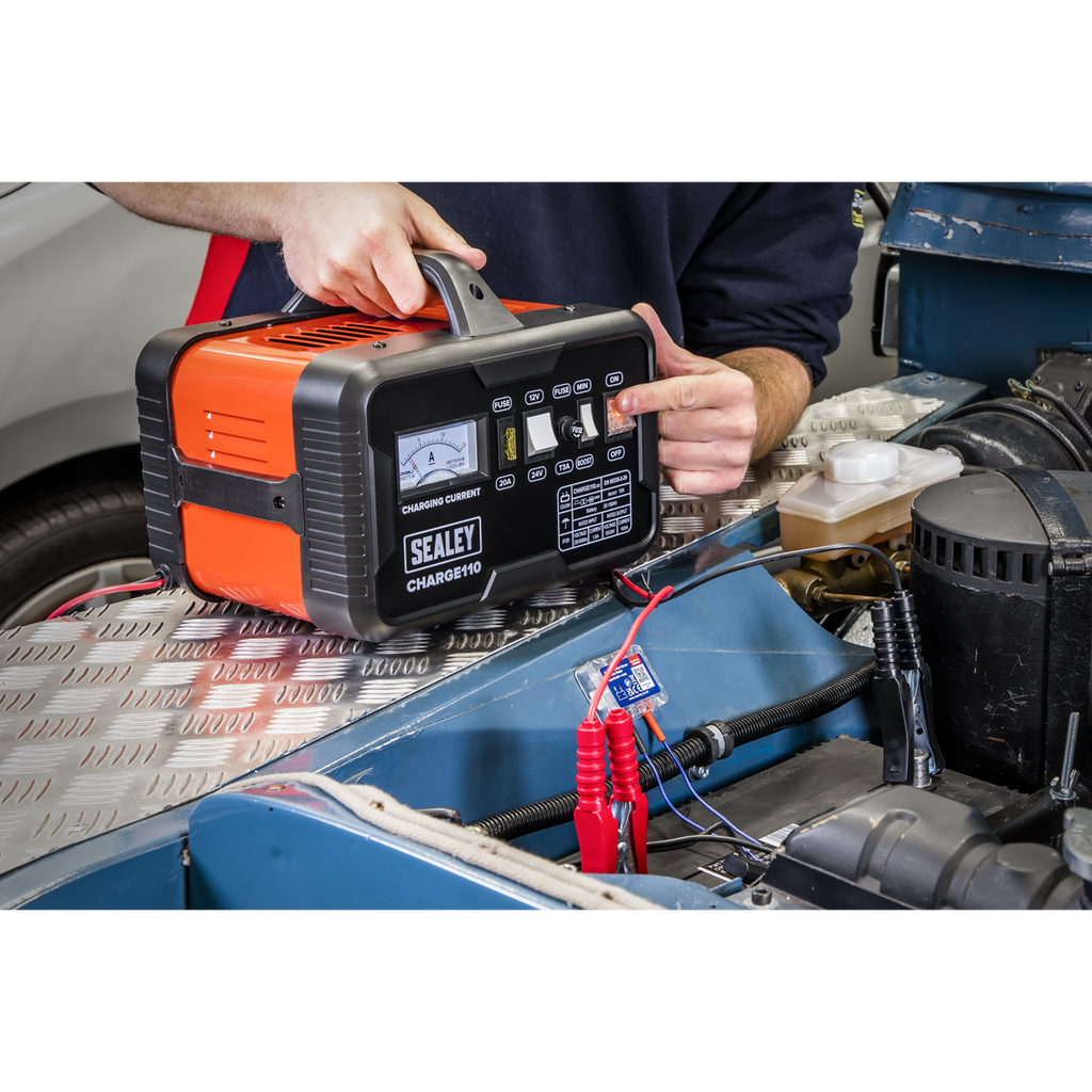 12/24V Battery Charger 14A 230V CHARGE110