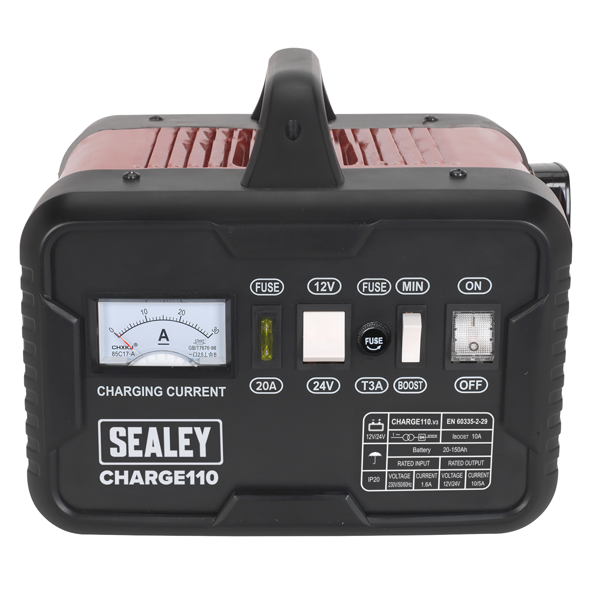 12/24V Battery Charger 14A 230V CHARGE110