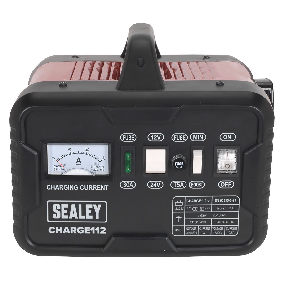 12/24V Battery Charger 16A 230V CHARGE112