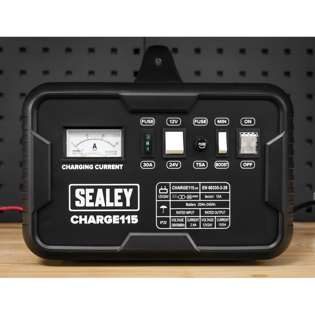 12/24V Battery Charger 19A 230V CHARGE115