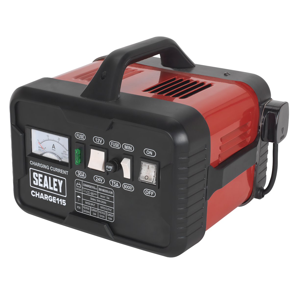12/24V Battery Charger 19A 230V CHARGE115