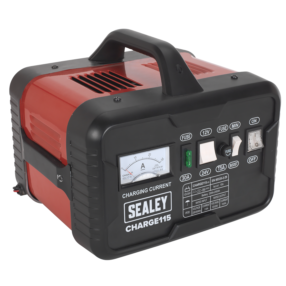 12/24V Battery Charger 19A 230V CHARGE115